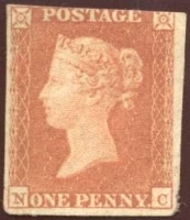  1841 Penny Red
