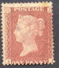  1856 Penny Red